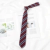 Burgundy blue strip A7101 145*7cm