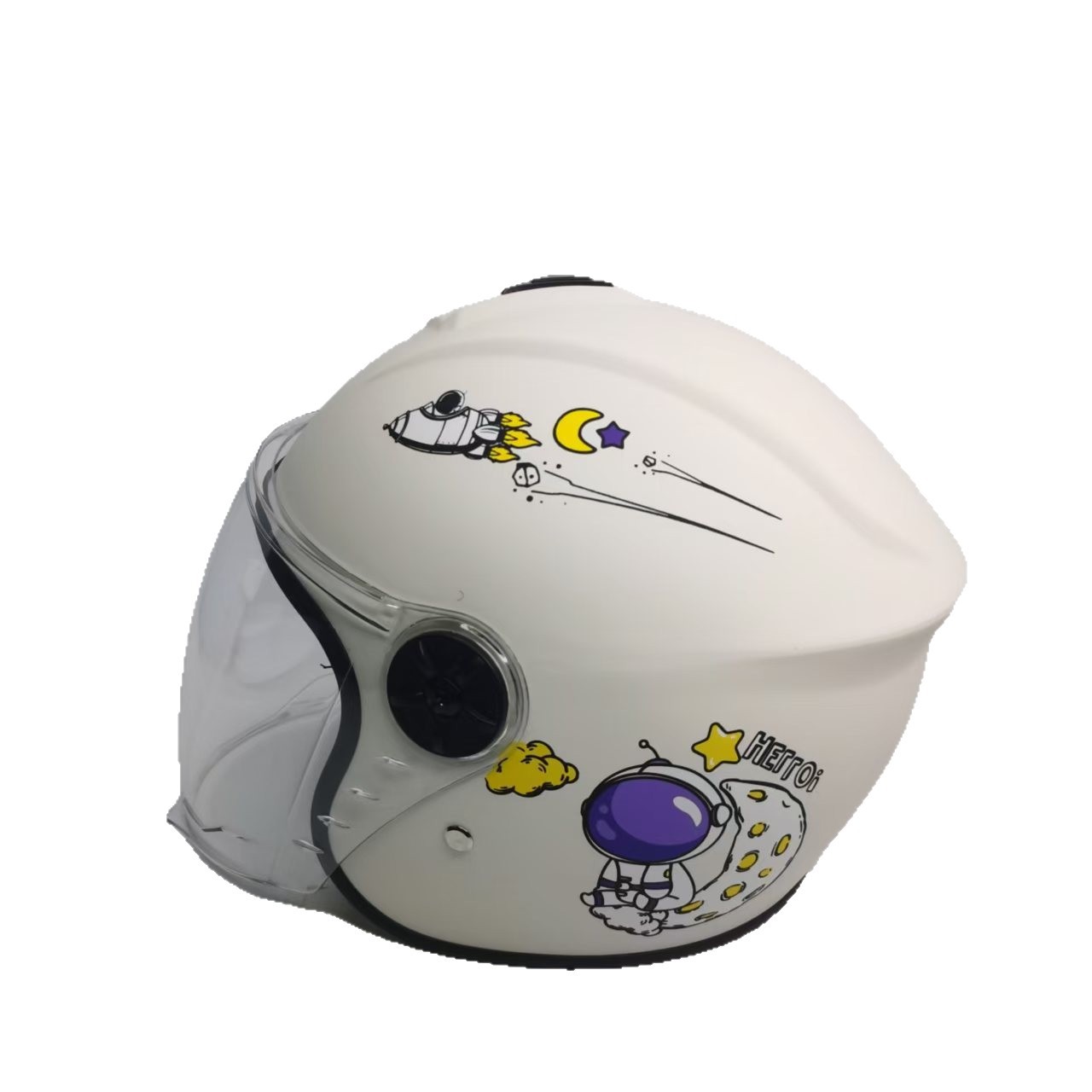 Casco de Seguridad para Moto Eléctrica con Protección Térmica