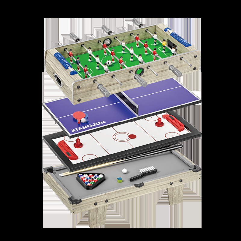 Niños transfronterizos hogar pequeño mesa de tenis de mesa interior mesa de fútbol mini mesa entrenamiento para niños juguetes plegables simples