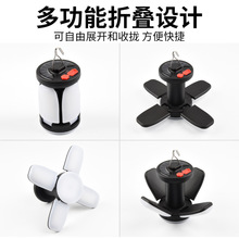 ✅跨境新款地摊应急照明家用礼品灯太阳能充电LED帐篷灯户外露营