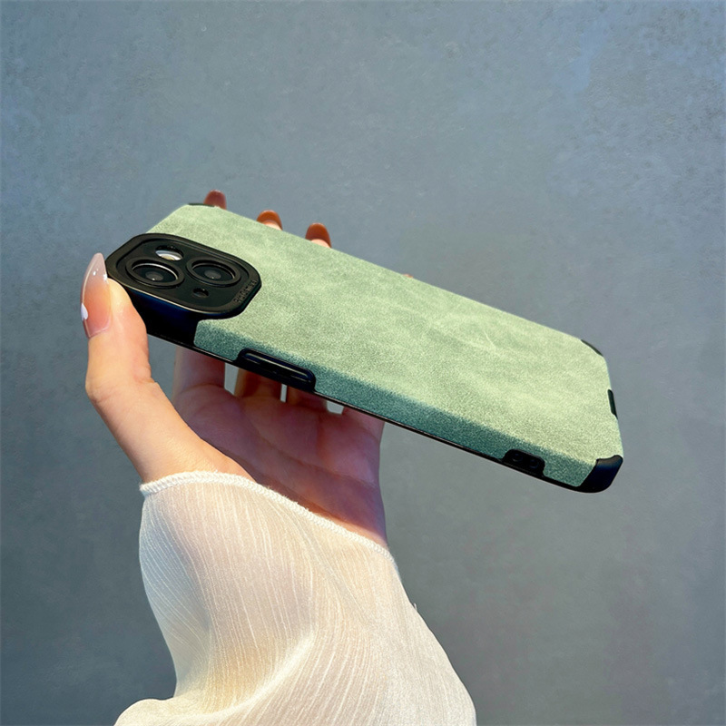 Suede Suede Suitable for Apple 14Promax Mobile Phone Case Iphone13 Simple 12 New Xr High-End Factory Shipping Suede Suede Suitable for Apple 14Promax Mobile Phone Case Iphone13 Simple 12 New Xr High-End Factory Shipping