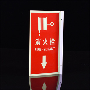 Fire Hydrant Warning Sign Pvc Triangular Fire Sign Caution Slippery Steps Evacuation Sign Made of Organic Material