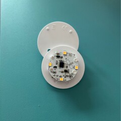 ランプベース 45 ミリメートルウォームライトナイトライト充電式ベースベッドサイドギフト模造石セラミック大理石ランプ