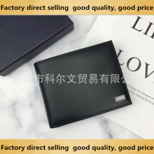 跨境外贸欧美汤米tommy男士钱包真皮牛皮短款零钱袋钱夹休闲商务