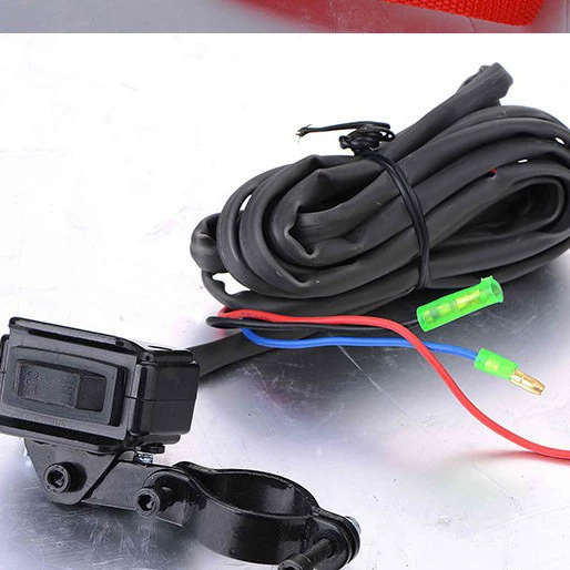 Аксессуары для лебедки для квадроциклов с проволочным переключателем, кулисный переключатель, линия 2,5 м, износостойкий электрический прицеп с дистанционным управлением