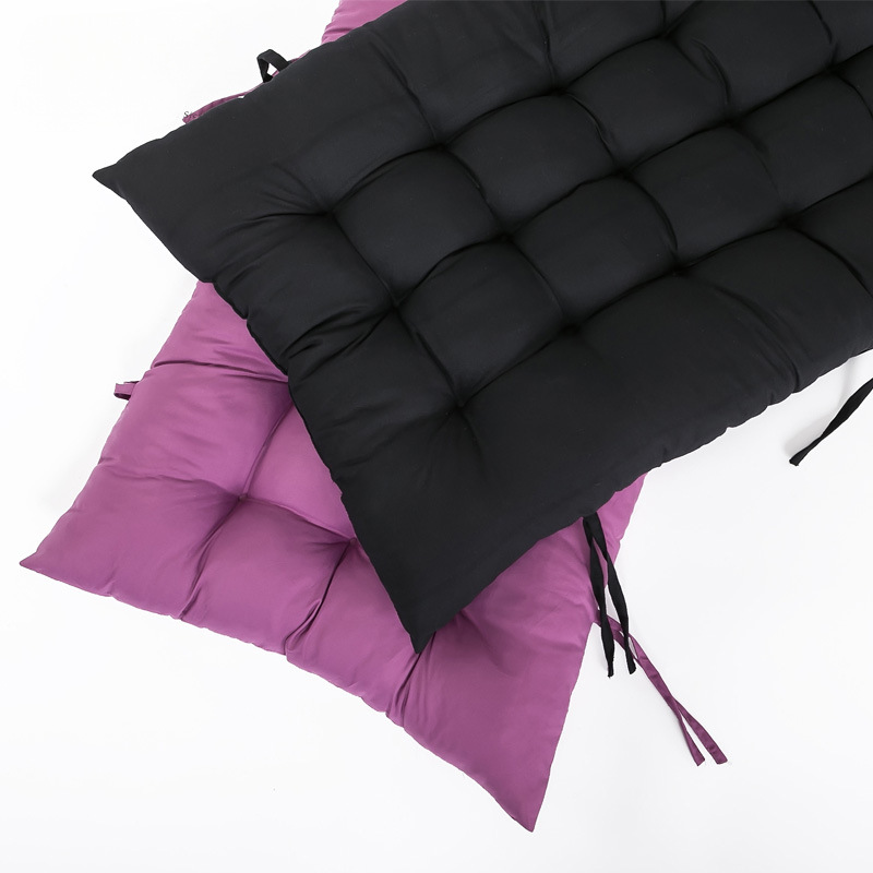 冬季加厚折叠床垫毛绒棉垫躺椅坐垫 休闲办公摇椅垫子沙发垫居家