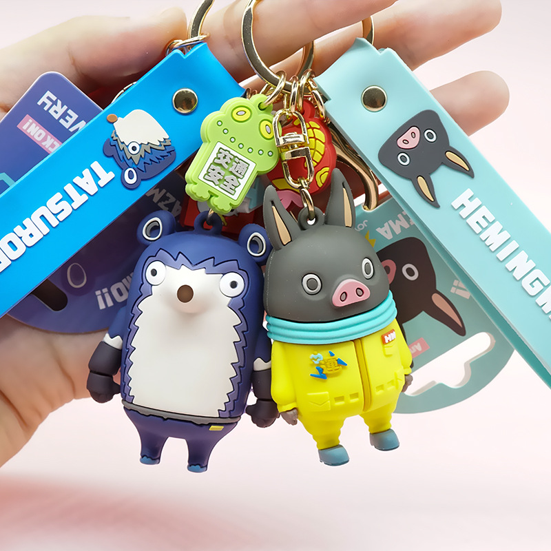 正版授权闪电宅急送卡通钥匙扣挂件 动物可爱汽车钥匙扣挂件礼品
