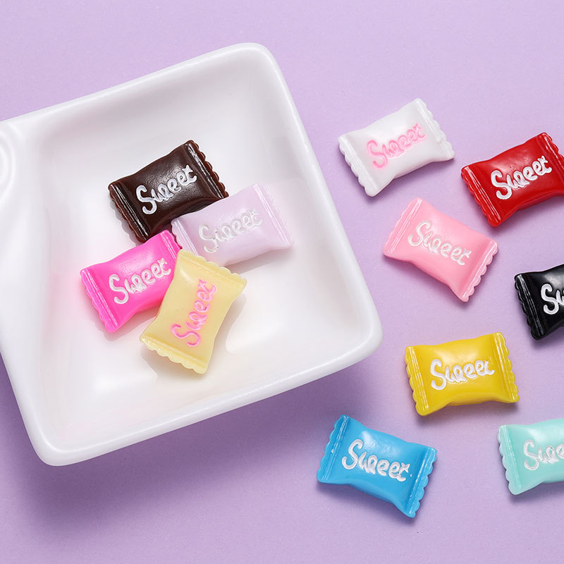 Cream Glue Accessories DIY Jewelry Accessories Sweet Candy Mobile Phone Case Hairpin DIY Material Hairpin Decorative Accessories