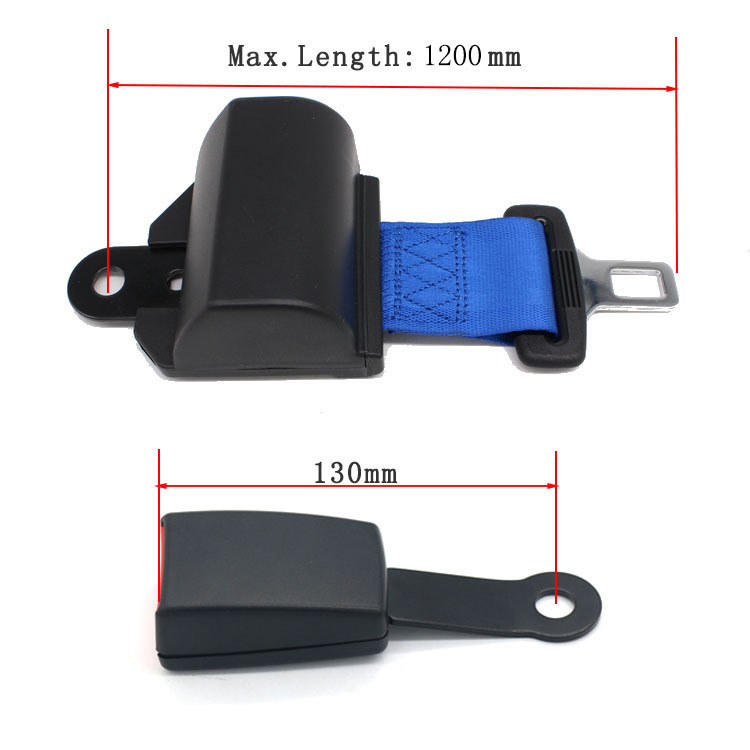 Forklift seat safety belt, automatic retracting two-point safety belt, 3C certified, manufacturer wholesale