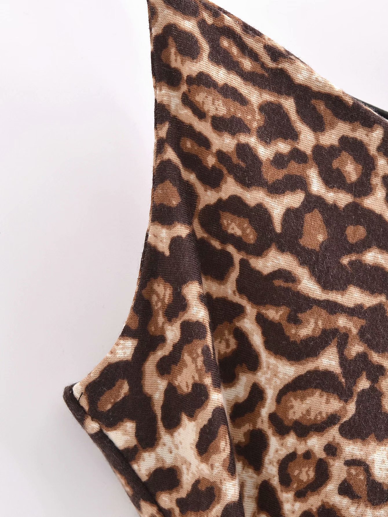 nuevo vestido con estampado de leopardo NSAM47456