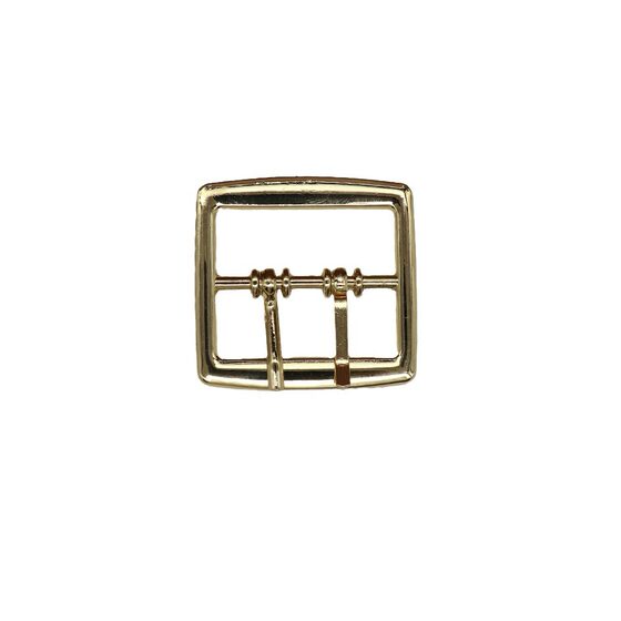 Luggage hardware accessories belt double pin buckle zinc alloy pin buckle Japanese buckle shoe buckle imitation gold new pin buckle