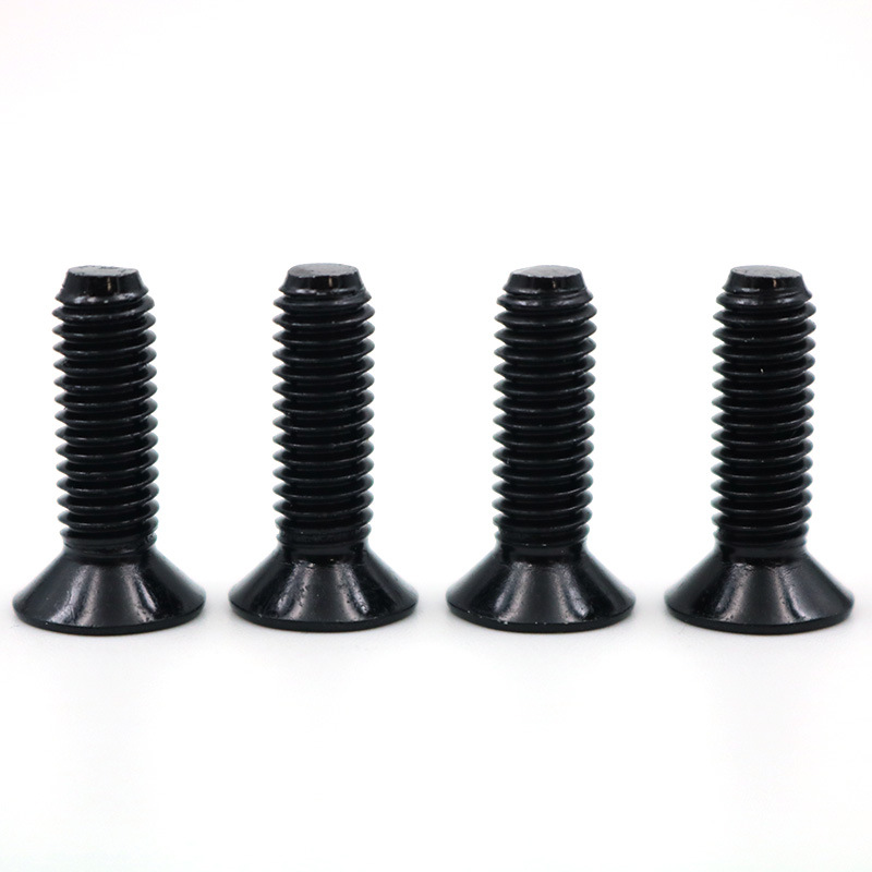 高盐雾锌镍合金黑色沉头T6 T8 T10 T15 T20内梅花螺丝M2.5M3M4M5M