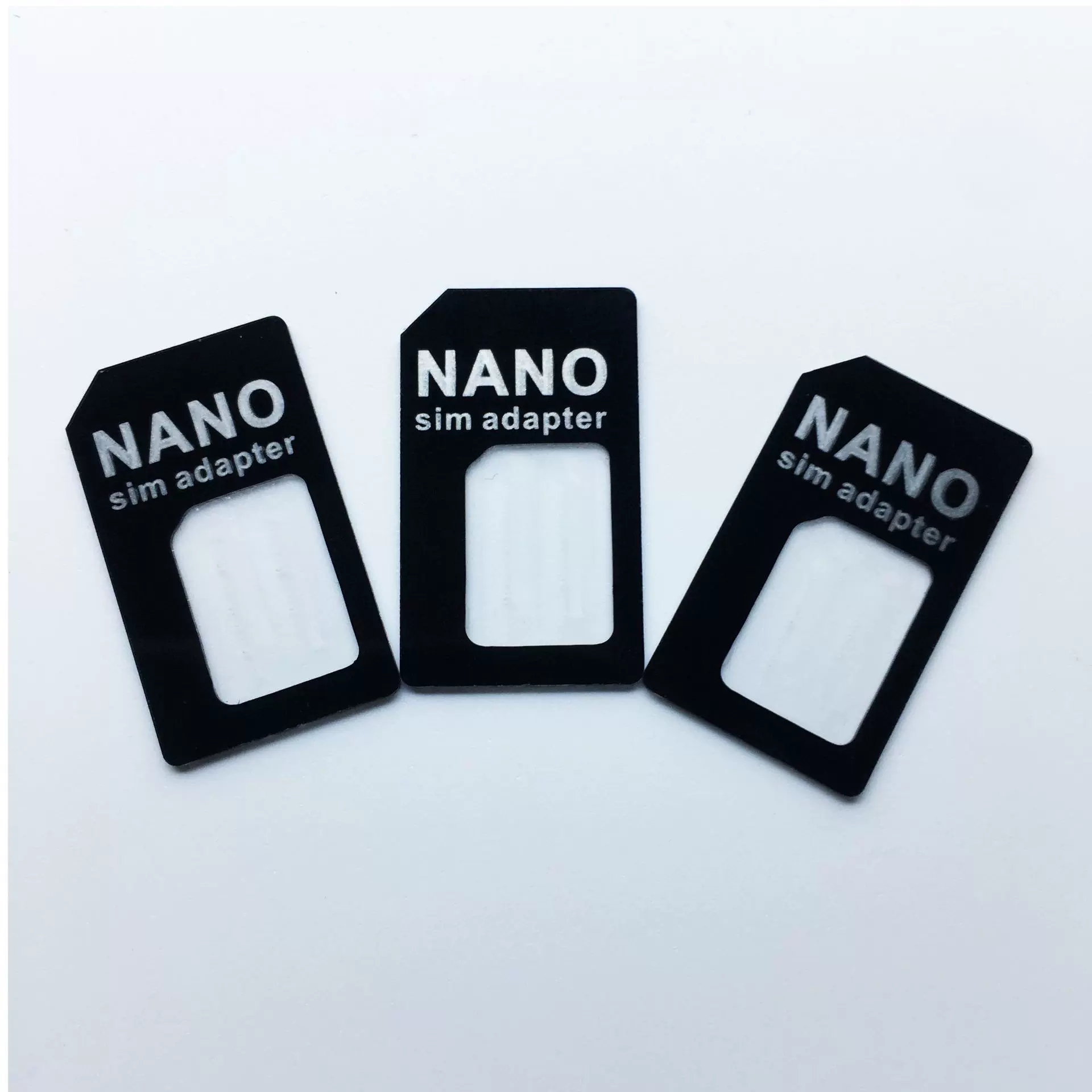 中性sim卡套手机卡还原卡托logo无包装哑光精雕高精度