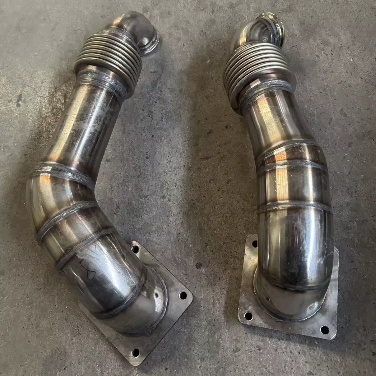 排气管增压器不锈钢海水管316L中冷器不锈钢管汽车改装排气管