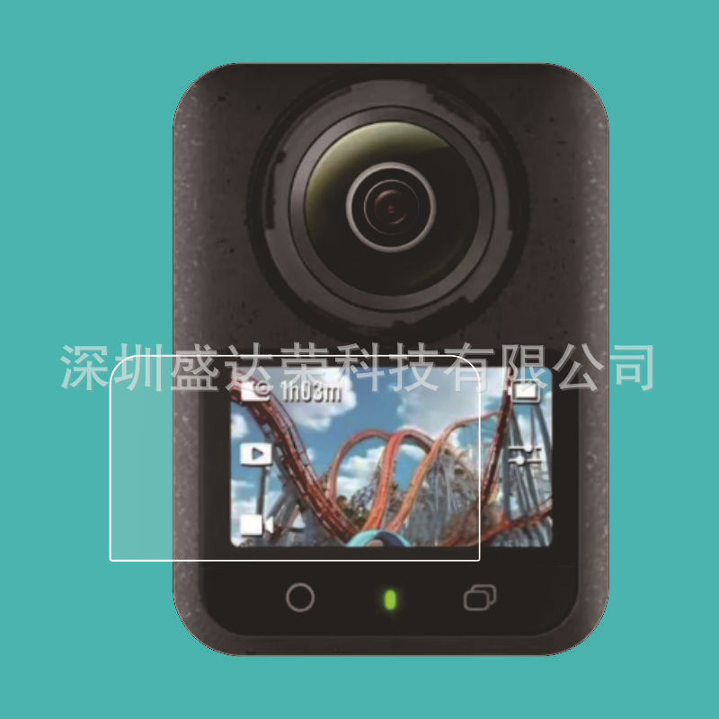 适用大疆Osmo 360全景相机钢化膜弧边大疆osmo360玻璃膜DJI osmo|undefined