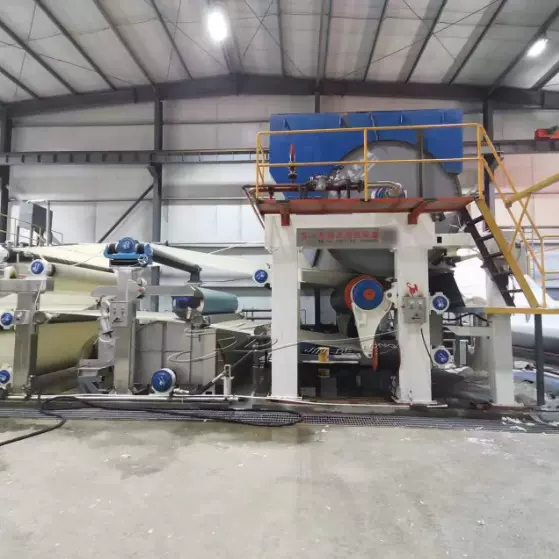 定制型卫生纸造纸机净宽2880mm家庭生活用纸原纸造纸生产线易操作