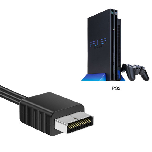 PS1 PS2 to HDMI Converter, Connect Gaming Console to TV with High-Definition Cable, PS2 to HDMI Adapter, Game
