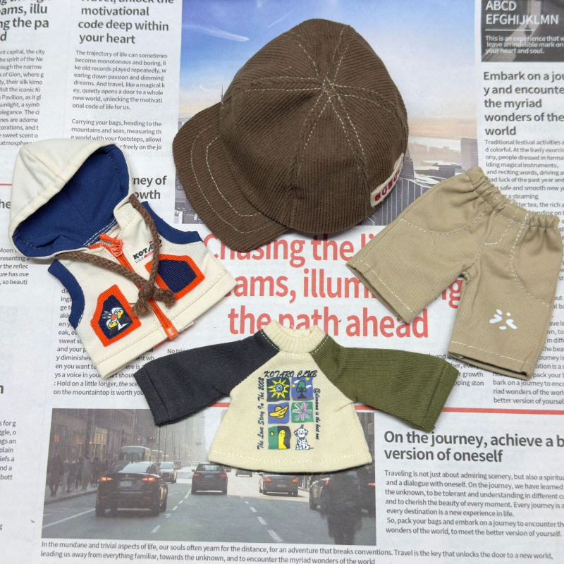 Foreign Trade Only Clothes Zsiga Baby Clothes Longing Place 1/8 Movable 20cm Bjd Doll Only Clothes Gazi Sister Replacement