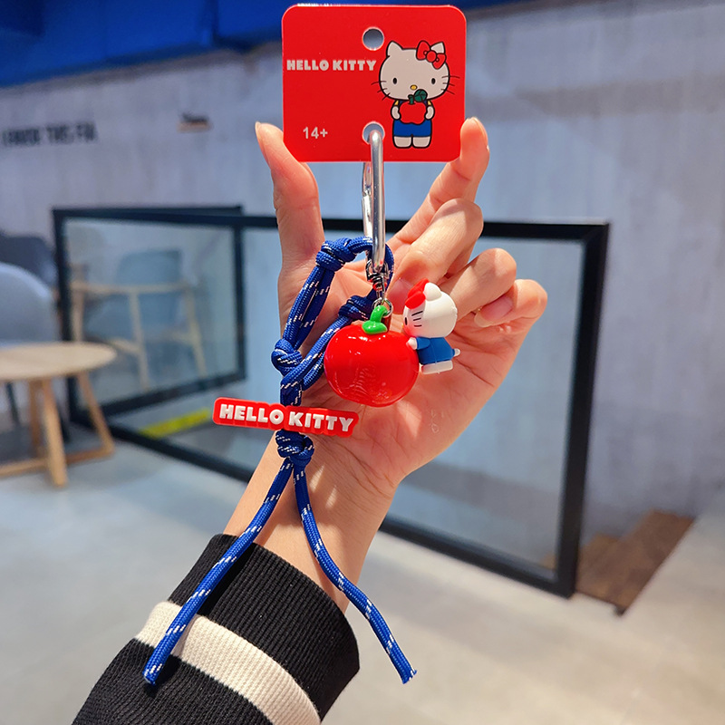 2026年新作正規品サンリオクロミぬいぐるみキーホルダー女性向け可愛いハローキティぬいぐるみカメラ小物