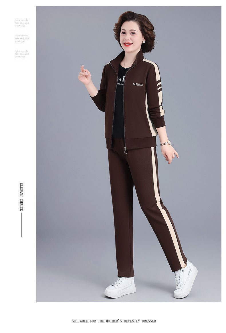 Women's Plus Size Sports Suit Casual Two Piece Set For Women_voghion.com