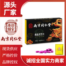 南京同仁堂鹿鞭玛咖双参片男士口服药食同源鹿血12粒黄精牡蛎肽片