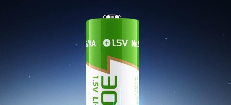 No. 5 No. 7 USB Large-Capacity 1.5V Rechargeable Lithium Battery 3000Mwh High-Efficiency Constant Voltage Source Factory Free Shipping on One Piece