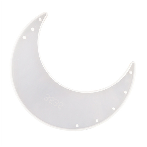 diy wind chime mold glue mold mirror resin silicone mold moon pendant hanging wind chime set wall hanging