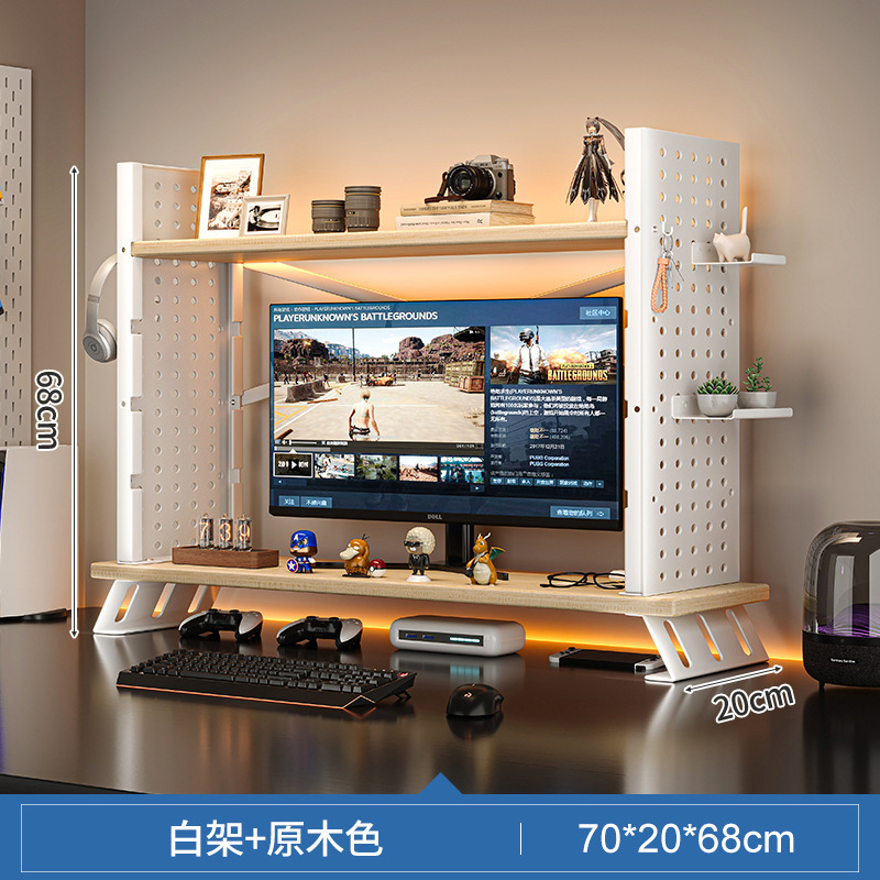 Combinación de doble capa de color de madera cruda 70cm