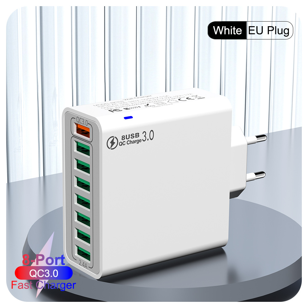 QC3.0 유럽 표준 흰색 [베어메탈]