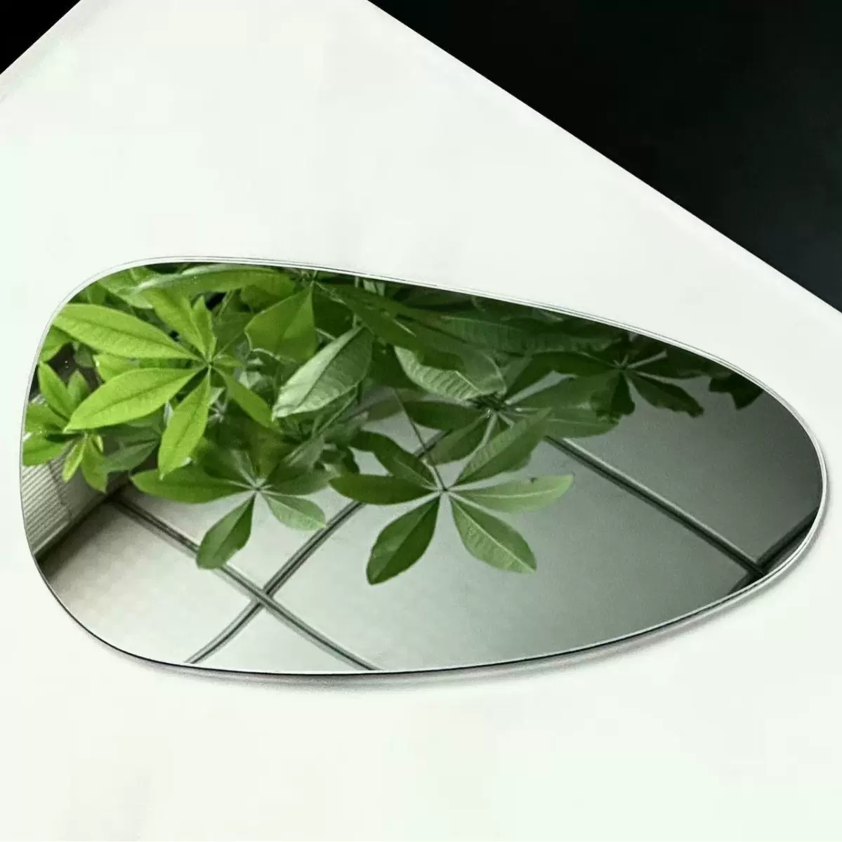 摩托车车外观后镜通用反光镜玻璃镜片电动车后视镜摩托车镜配件