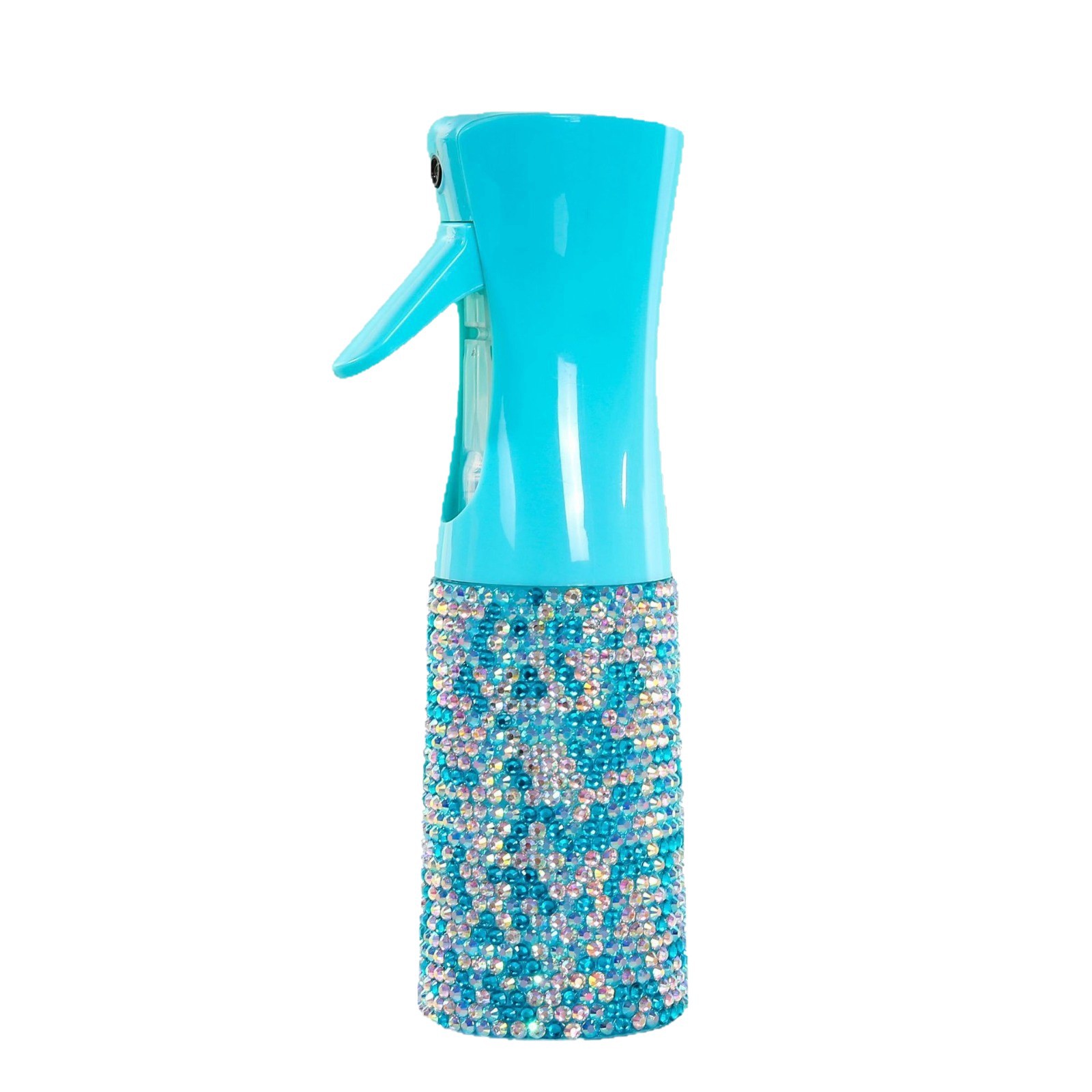 Botella de pulverización continua de alta presión de diamante botella de pulverización de lujo botella de pulverización de maquillaje de agua de atomización de jardinería botella de pulverización de maquillaje de belleza