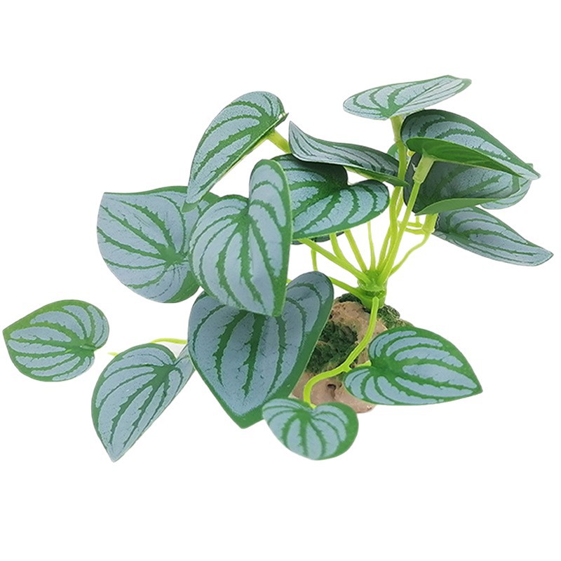 Simulación de plástico, acuario de agua pequeña, paisajismo, decoración de jardinería, decoración de pecera, acuario de simulación