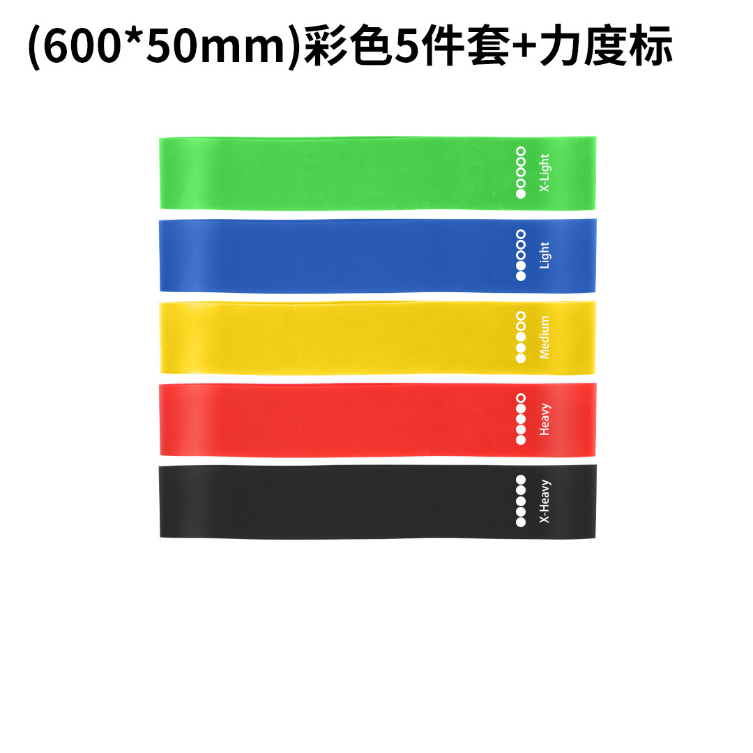 [TPE] 컬러 5 조각 강도 표준