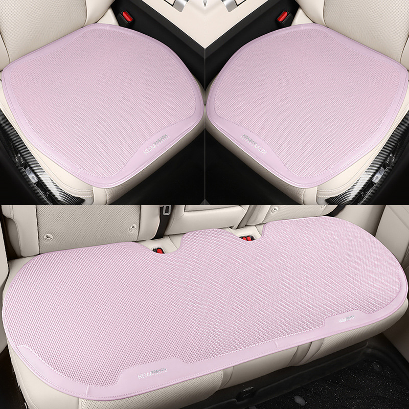 比亜迪駆逐艦05専用自動車シートカバー四季通用三点セット座布団氷糸通気シートカバー|undefined