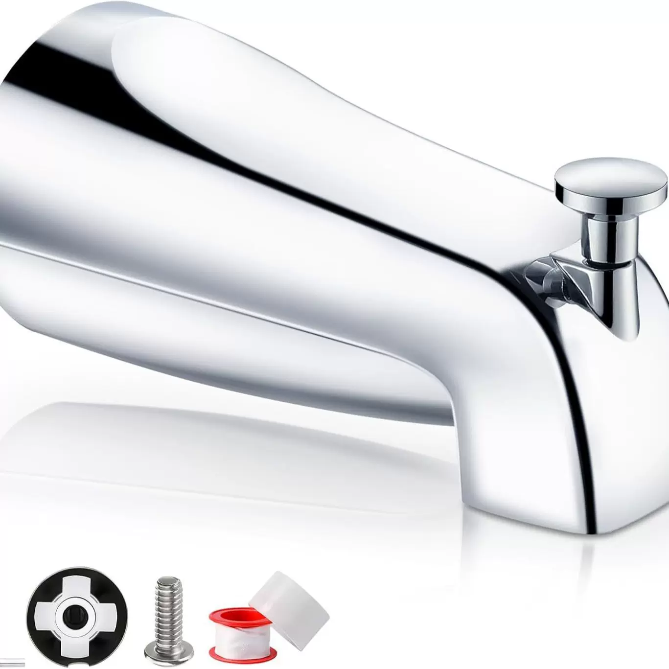 源头工厂浴缸水龙头缸边式 浴缸提拉出水口出水嘴 浴缸淋浴龙头