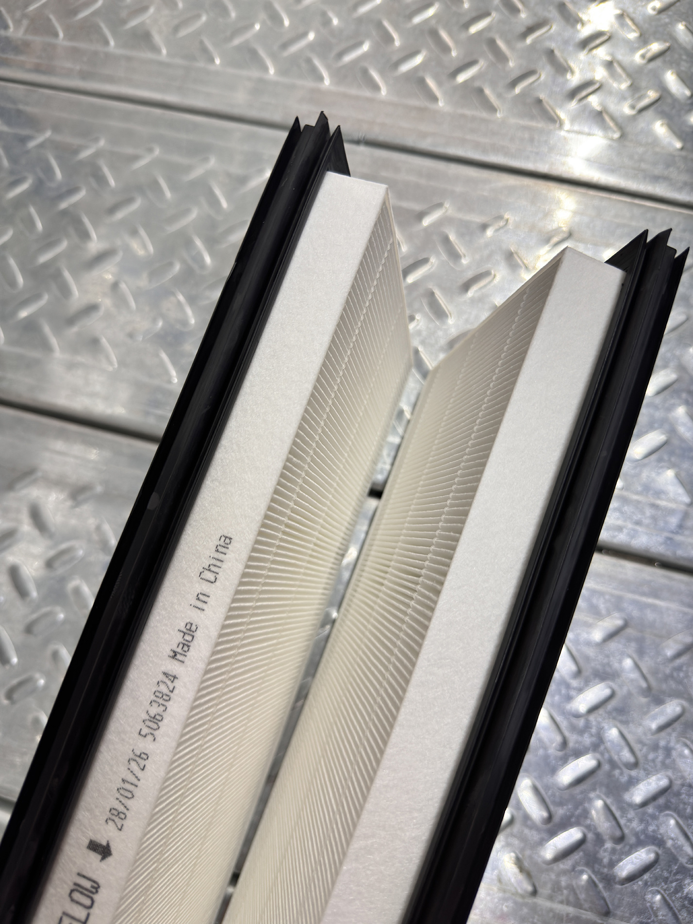 Sofima air conditioning filter is suitable for Tesla Model Y external air conditioning filter, white, 2-pack, 1658375