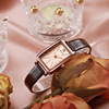 Swiss watch, retro quartz square small belt, wholesale