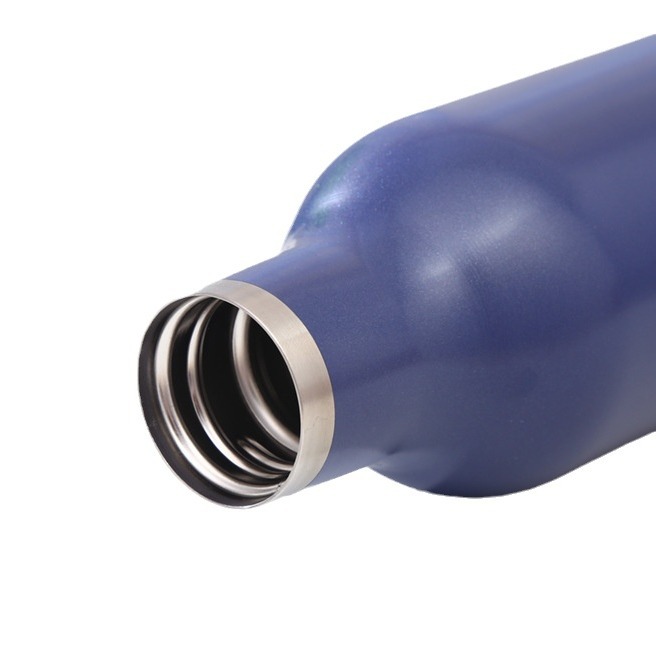 Fábrica personalizada portátil coke botella anillo de moda termo de acero inoxidable taza simple diario moda espacio olla al por mayor