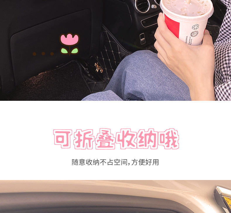Car Small Table, Rear Seat, Multifunctional Car Dining Table, Foldable Storage Dining Table, Computer Notebook Wholesale
