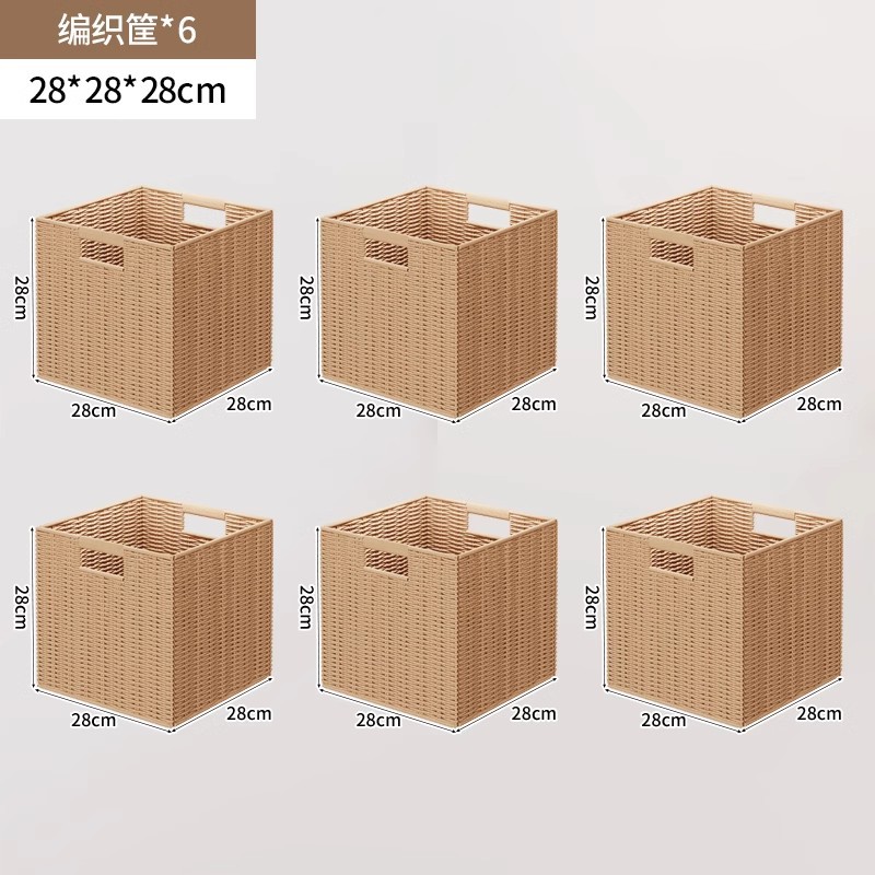 Librería de madera maciza con ocho compartimentos, estantería de almacenamiento de pie, mueble bajo de almacenamiento para niños, armario de exhibición con rejilla para montar en la pared.