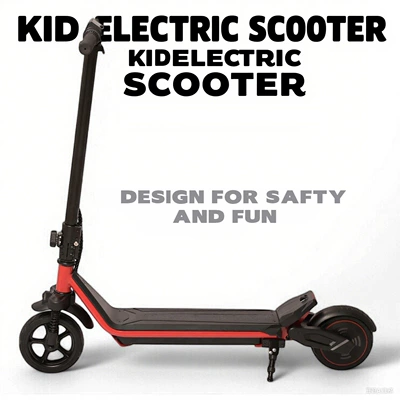 New 6.5inch Led Screen 150W Kidsren's Electric Scooter with Adjustable and Foldableable Front and Rear Shock Absorbers Amazon (Qatlanan elektrik skuterlər)