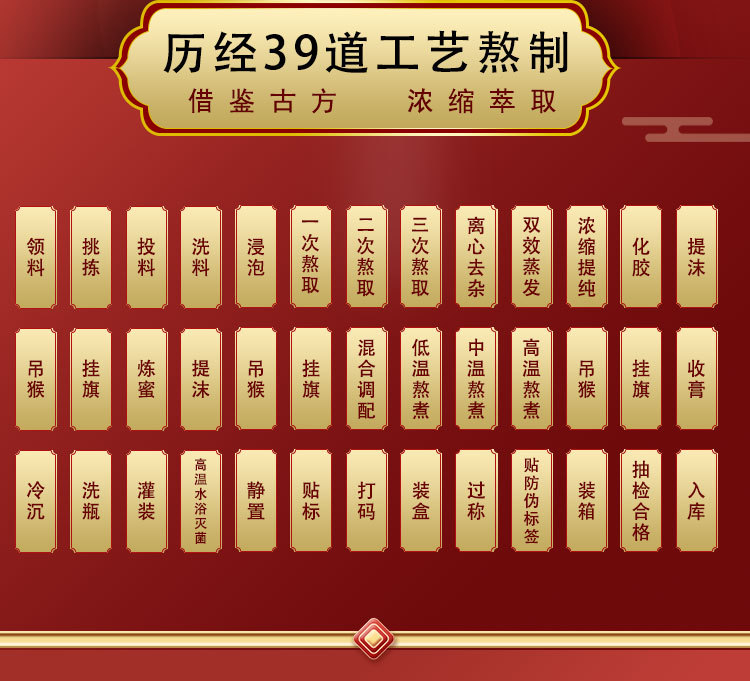 Ejiao & Ginseng Herbal Paste (阿胶人参膏) — Non-Heritage Crafted Herbal Paste, 280g Gift Box specifications