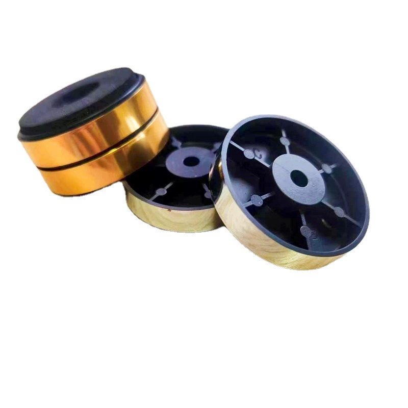 10 # золото и серебро черная подушка для ног DVD подушка для ног усилитель мощности подушка для ног динамик машина подножка мебель подножка 40X10 мм