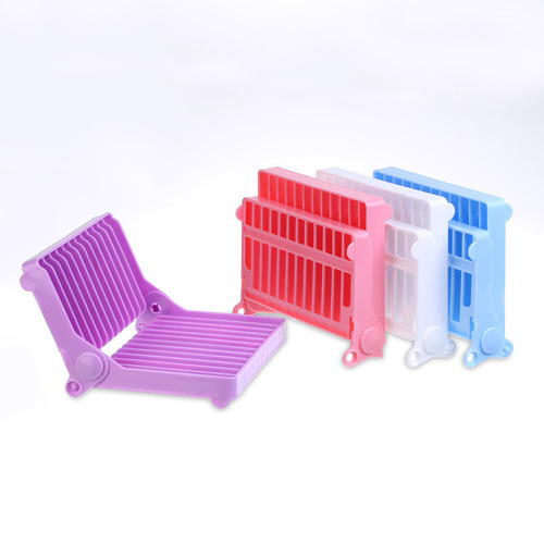 Foldable plate storage drain rack kitchen dish rack organizer cup drying rack
