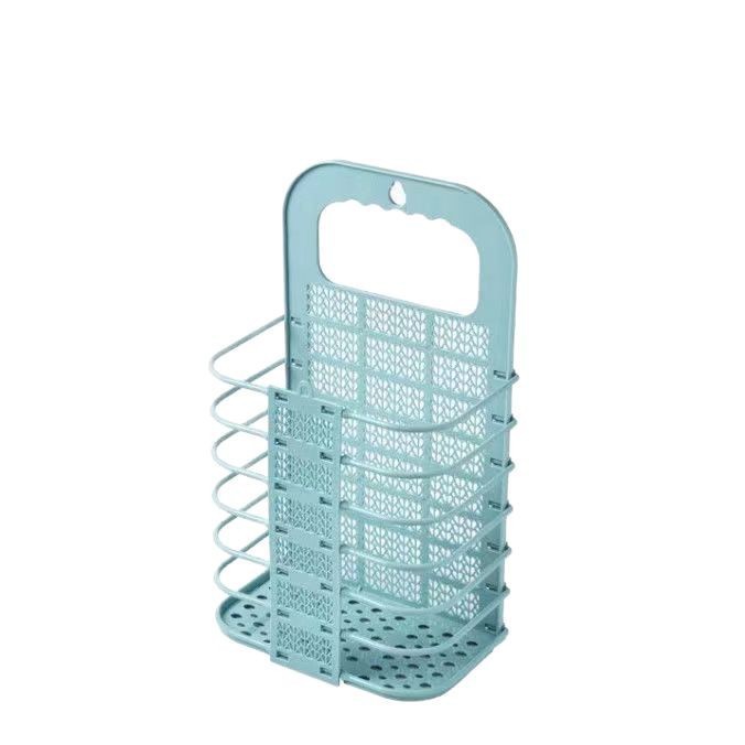 Foldable Dirty Clothes Basket Without Punching Holes in the Bathroom Wall-Mounted Dirty Clothes Storage Basket Laundry Basket Basket for Clothes
