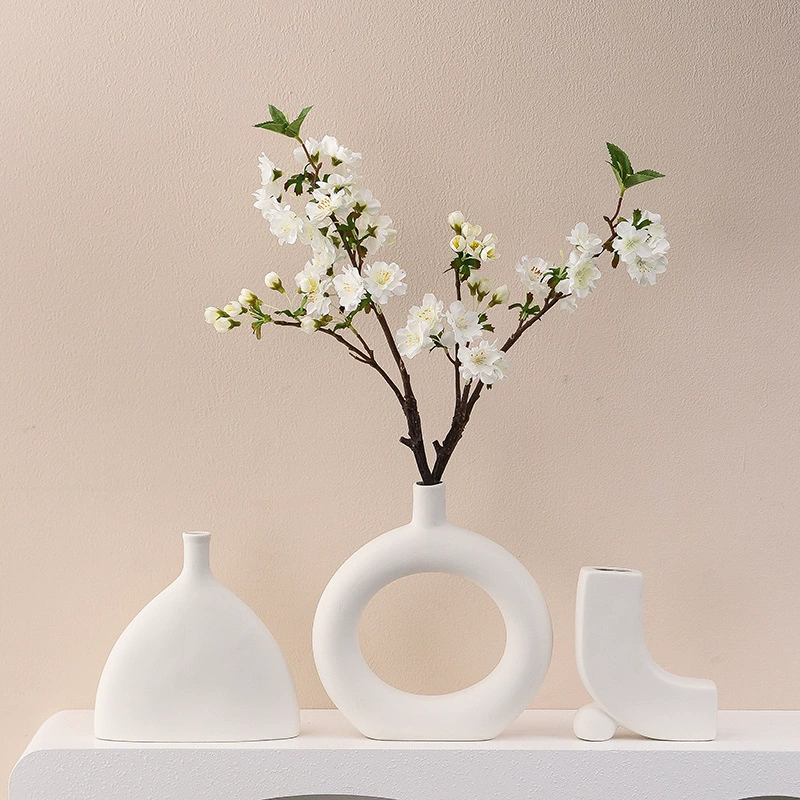 Wind ваза с высоким значением цвета имитация цветочных столов, цветочная композиция, гостиная, кровать, одежда для дома, украшение высокого уровня