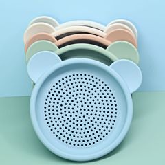 Beach toy set silicone sand sifter children's seaside toy parent-child water play children's sand digging set