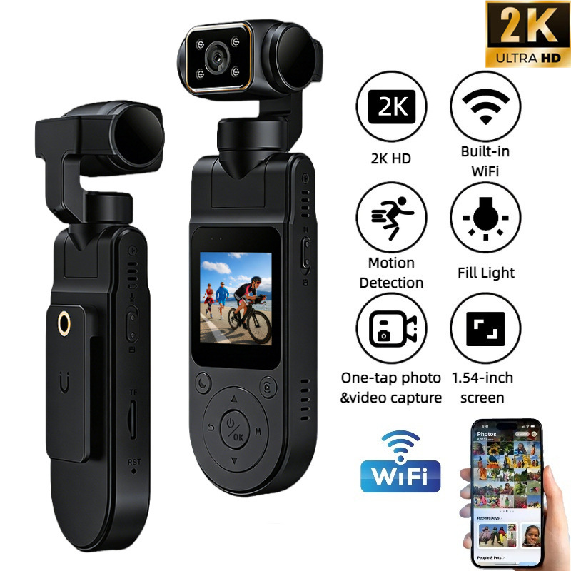Cross-Border Handheld Camera X20 Portable Infrared Night Vision Video Recording Multifunctional Camera Pocket Camera