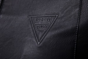 外贸23秋冬新款男士韩版时尚立领夹克皮衣外套图片