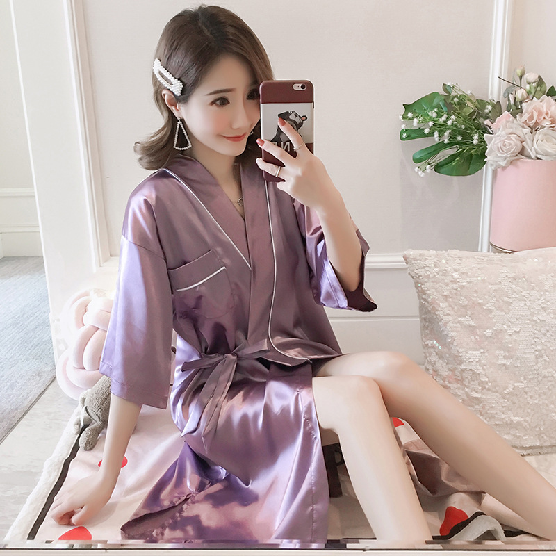Summer bathrobe